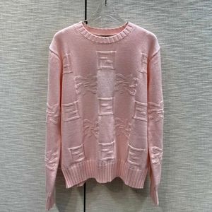 Fendi three-dimensional letter pullover sweater